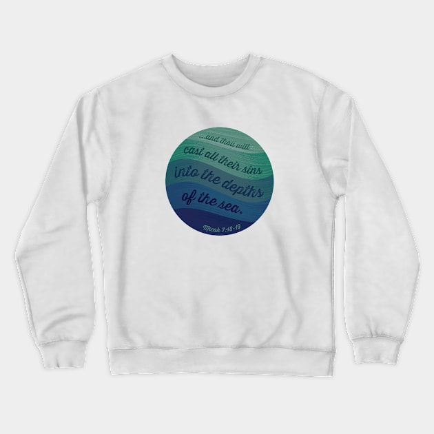 Into the Depths of the Sea Crewneck Sweatshirt by ARI-ADS, LLC